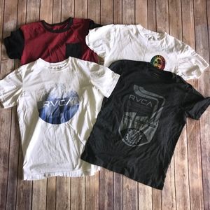 Bundle RVCA, Blue Crown Men's T-Shirts - S